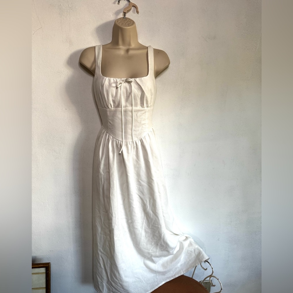 Petal & Pup White Maxi Dress
